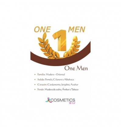 ONE MEN EDT 100ML HOMBRE