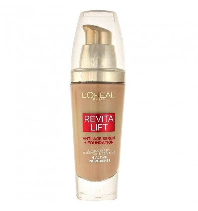 L'Oréal Revitalitf AntiAge Serum Maquillaje Antiedad 160 Beige Rose