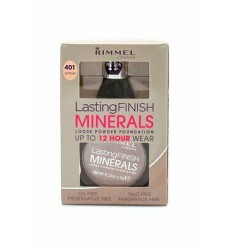 RIMMEL LASTING FINISH MINERALS POLVOS SUELTOS 12H TONO 401 AMBER