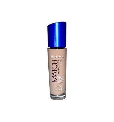 RIMMEL MATCH PERFECTION SPF 20 091 LIGHT IVORY MAQUILLAJE FLUIDO 30 ml