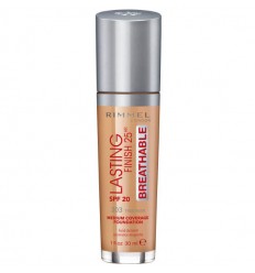 RIMMEL LASTING FINISH BREATHABLE MAQUILLAJE 303 TRUE NUDE 30 ML