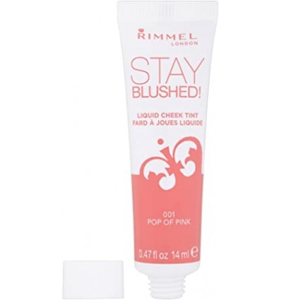 RIMMEL STAY BLUSHED! COLORETE LIQUIDO 001 POP OF PINK