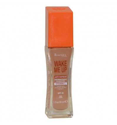 RIMMEL WAKE ME UP MAQUILLAJE ILUMIDOR ANTIFATIGA 300 SAND 30 ml