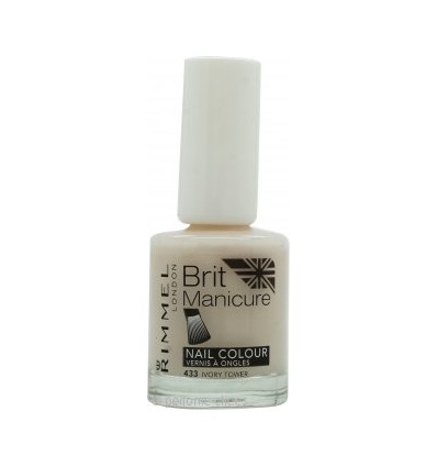 Rimmel Brit Manicure Esmalte de Uñas 433 Ivory Tower