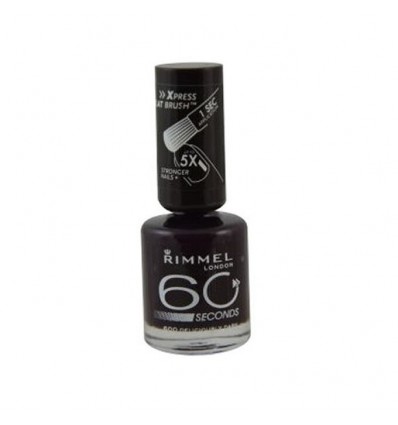 RIMMEL LONDON 60 SECONDS ESMALTE 600 DELICIOUS DARK 8 ml