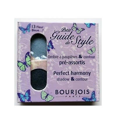 BOURJOIS PETIT GUIDE DE STYLE PALETA 2 SOMBRAS 13 FLEUR BLUE 1.5 g