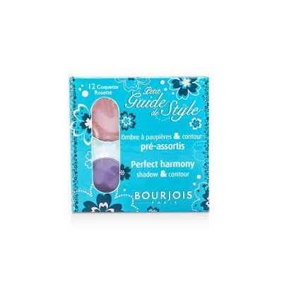 BOURJOIS PETIT GUIDE DE STYLE PALETA 2 SOMBRAS DE OJOS 12 COQUETTE ROSETTE 1.5 g