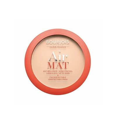 BOURJOIS AIR MAT POLVOS CONTRO LDE BRILLOS 14 HR 01 IVOIRE ROSE