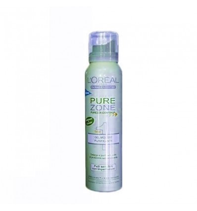 L'ORÉAL PURE ZONE Gel Auto Espumoso Purificante 125 ml