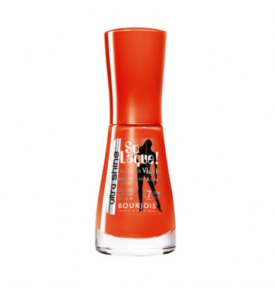 BOURJOIS SO LAQUE ULTRA SHINE ESMALTE UÑAS 42 ORANGE CREATION 10 ml