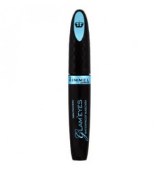 RIMMEL GLAM EYES MASCARA WATERPROOF 001 BLACK 8 ml