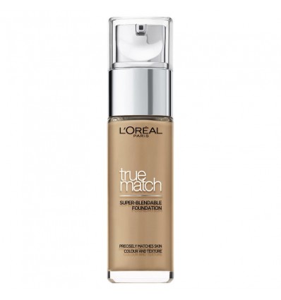 LOREAL TRUE MATCH SUPER-BLENDABLE FOUNDATION 6.5 D / 6.5 W GOLDEN TOFFEE 30 ML