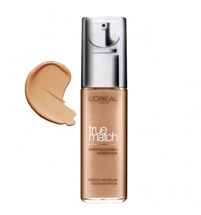 L'ORÉAL TRUE MATCH SUPER-BLENDABLE FOUNDATION 7D/7W GOLDEN AMBER 30 ml