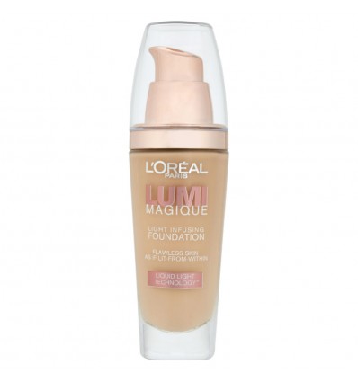 LOREAL LUMI MAGIQUE FOUNDATION LIQUID LIGHT R/C/K1 ROSE PEARL 30 ML