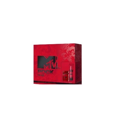 MTV ROCK FOR HER EDT 50 ml SPRAY + BODY 100 ml