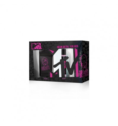 MTV NEON METAL EDT 75 ml SPRAY + 20 ml vaporizador