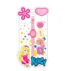 NANCY RELOJ PULSERA CON BRILLOS DE LABIOS