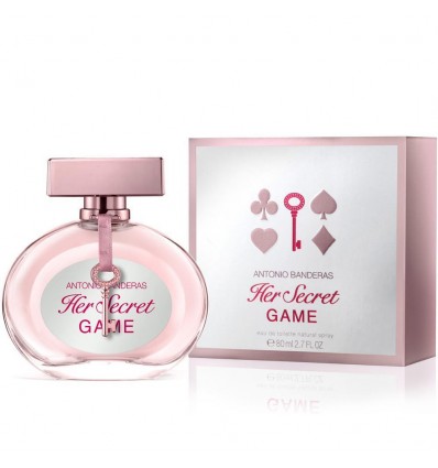 ANTONIO BANDERAS HER SECRET GAME Edición especial EDT 80 ml spray