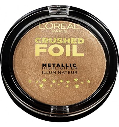 L'ORÉAL CRUSHED FOIL METALLIC ILUMINADOR 20 GILDED GLOW 5.1 g