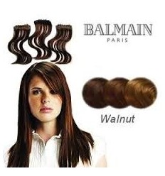 BALMAIN EXTENSIONES WALNUT LENGHT 3 pz 40 cm