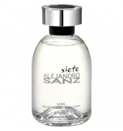 ALEJANDRO SANZ SIETE MAN EDT 125 ml SPRAY SIN CAJA y SIN cubre tapon Cosmetics Co