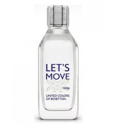 UNITED COLORS OF BENETTON LET´S MOVE MAN EDT 100 ML SPRAY SIN CAJA SIN TAPÓN