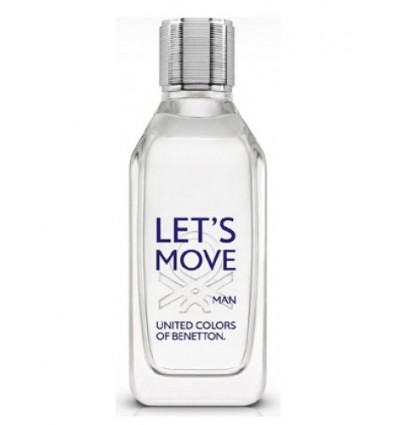 UNITED COLORS OF BENETTON LET´S MOVE MAN EDT 100 ML SPRAY SIN CAJA SIN TAPÓN