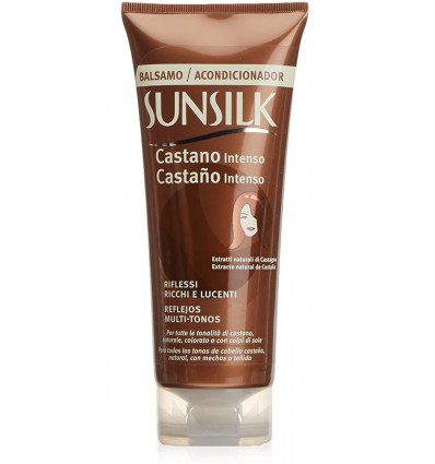 SUNSILK ACONDICIONADOR CASTAÑO INTENSO 200 ml