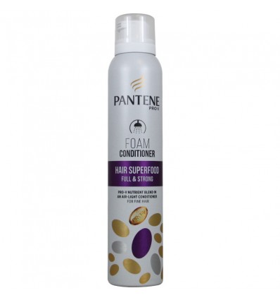 PANTENE HAIR SUPERFOOD ESPUMA ACONDICIONADORA DUCHA 180 ML