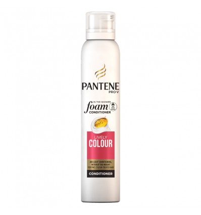 PANTENE LIVELY COLOUR ESPUMA ACONDICIONADORA DUCHA 180 ml