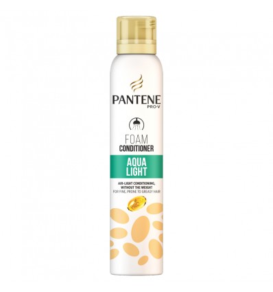 PANTENE AQUA LIGHT ESPUMA ACONDICIONADORA DUCHA 180 ML