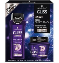 GLISS FIBER THERAPY TRATAMIENTO CHAMPÚ 250 ml + MASCARILLA 300 ml