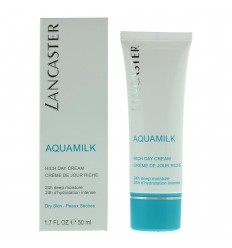 LANCASTER AQUAMILK CREMA DE DIA ENRIQUECIDA 24H P SECAS 50ML
