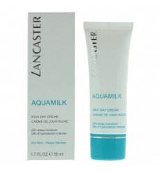 LANCASTER AQUAMILK CREMA DE DIA ENRIQUECIDA 24H P SECAS 50 ml