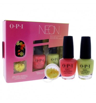 OPI NEON BRIGHT BOKEH NAIL ART 2 x 15 ml