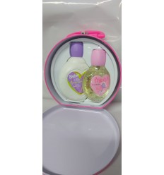 BARBIE PRINCESA EDT 75 ML SPRAY + GEL MANZANA 200 ML + LATA