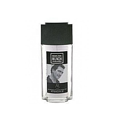 ANTONIO BANDERAS SEDUCTION IN BLACK PERFUMED BODY DEOSORANT 75 ML NATURAL SPRAY