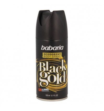 BABARIA BLACK GOLD DEO SPRAY 150 ML