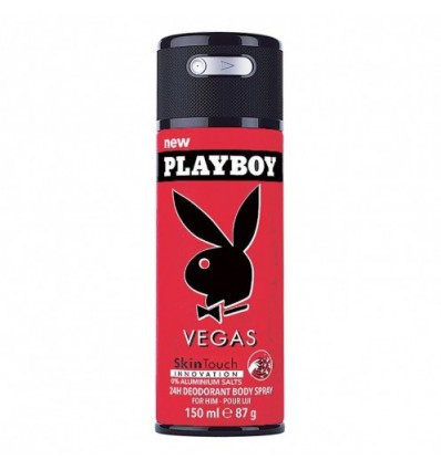 PLAYBOY VEGAS DEO spray MEN 150 ml