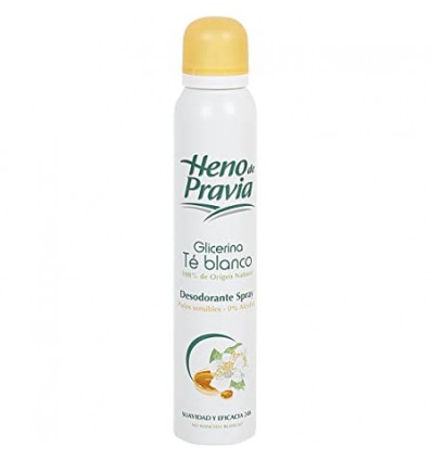 HENO DE PRAVIA GLICERINA TE BLANCO 0 % ALCOHOL DEO SPRAY 200 ml