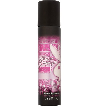 SUPER PLAYBOY woman PARFUM DEODORANT 75 ml spray