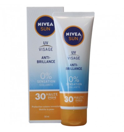 NIVEA SUN ANTI-BRILLOS CREMA FACIAL SPF 30 50 ML