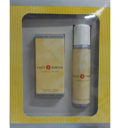 PRET A PORTES CASUAL WEAR EDT 30 ml SPRAY + DEO SPRAY 75 ml