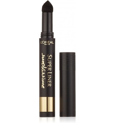 LOREAL SUPER LINER SMOKISSIME 100 BLACK SMOKE EYELINER EFECTO POLVO