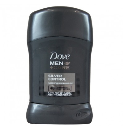 DOVE MEN SILVER CONTROL 48H DEO STICK 50 ML