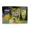 BOB ESPONJA GEL 100 ML + ESPONJA + CONFETI DE BAÑO 10 GR + JABÓN DE GLICERINA