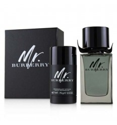 BURBERRY MR. EDT 100 ML SPRAY + DEO STICK 75 GR