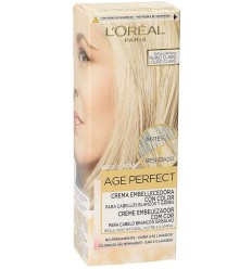 LOREAL AGE PERFECT CREMA EMBELLECEDORA CON COLOR RUBIO CLARO 80 ML