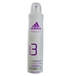 ADIDAS PRO CLEAR FOR WOMEN ACTION 3 DEO SPRAY 24 H PROMO 2 X 200 ML ADIDAS PRO CLEAR FOR WOMEN ACTION 3 DEO SPRAY 24 H PROMO 2 X 200 ML