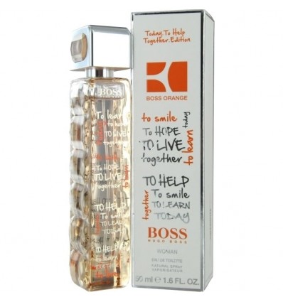 HUGO BOSS ORANGE TOGETHER TO HELP EDITION WOMAN EDT 50 ML